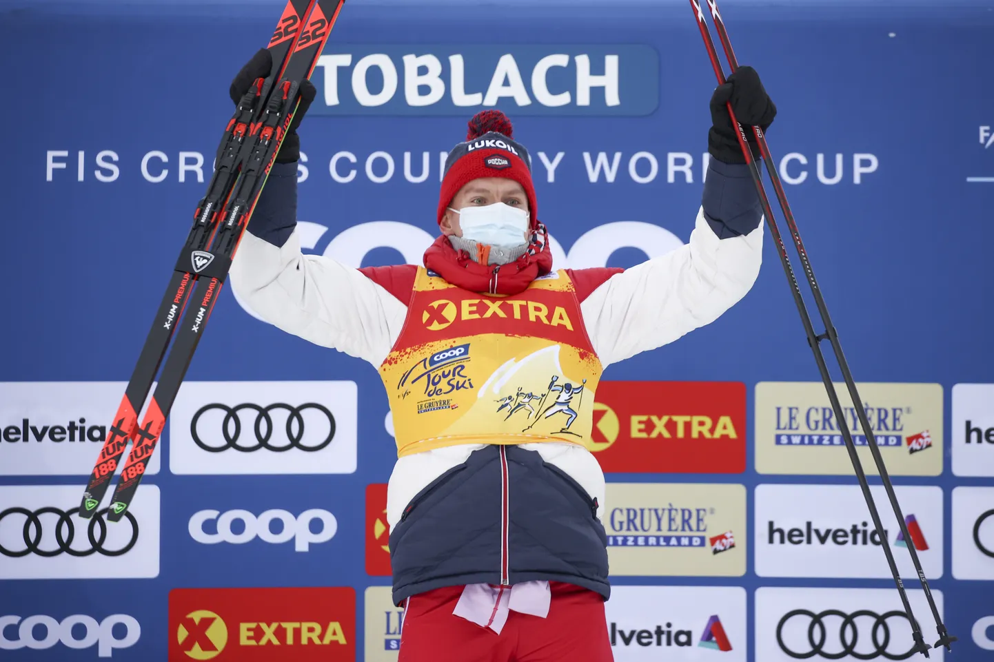 Meeste sõitu valitses jällegi Aleksander Bolšunov.