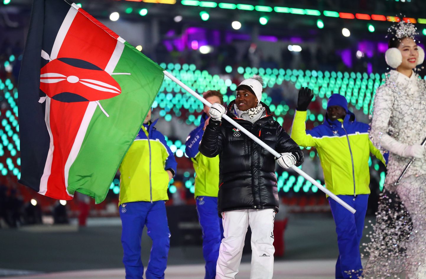 Keenia esindus 2018. aasta Pyeongchangi olümpial. Pilt on illustratiivne.