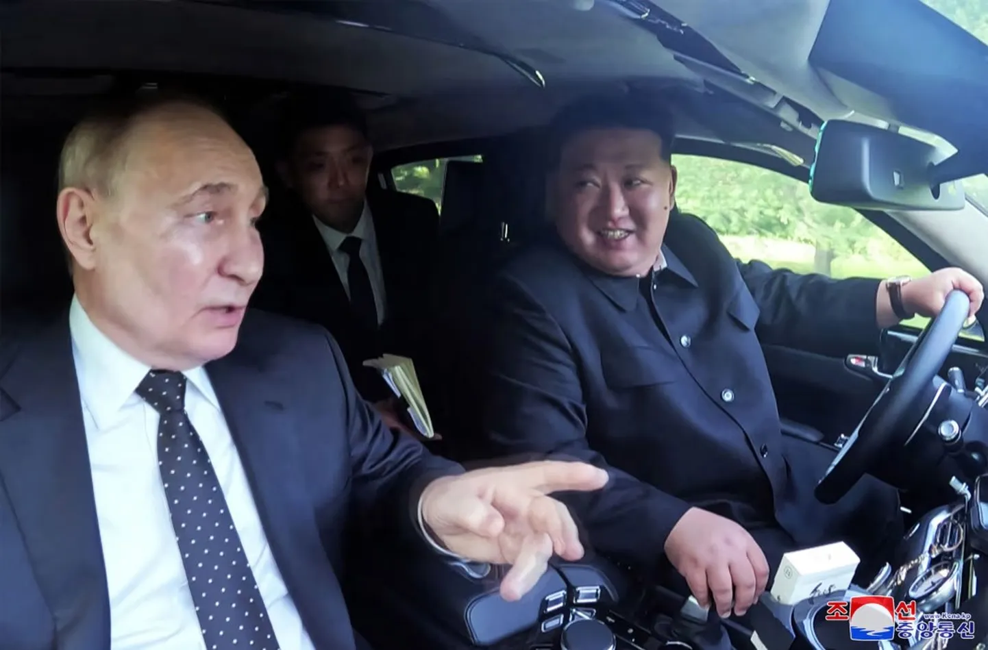 Vladimir Putin ja Kim Jong-un Pyongyangis aastal 2024.