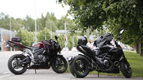 Mootorratturitel polnud liikluses hea päev