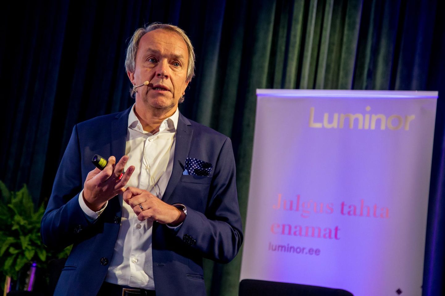 Luminori pensionifondide juht Olli Enqvist. Luminor on koos LHVga kõigi nelja investeerimisstrateegia eesotsas.