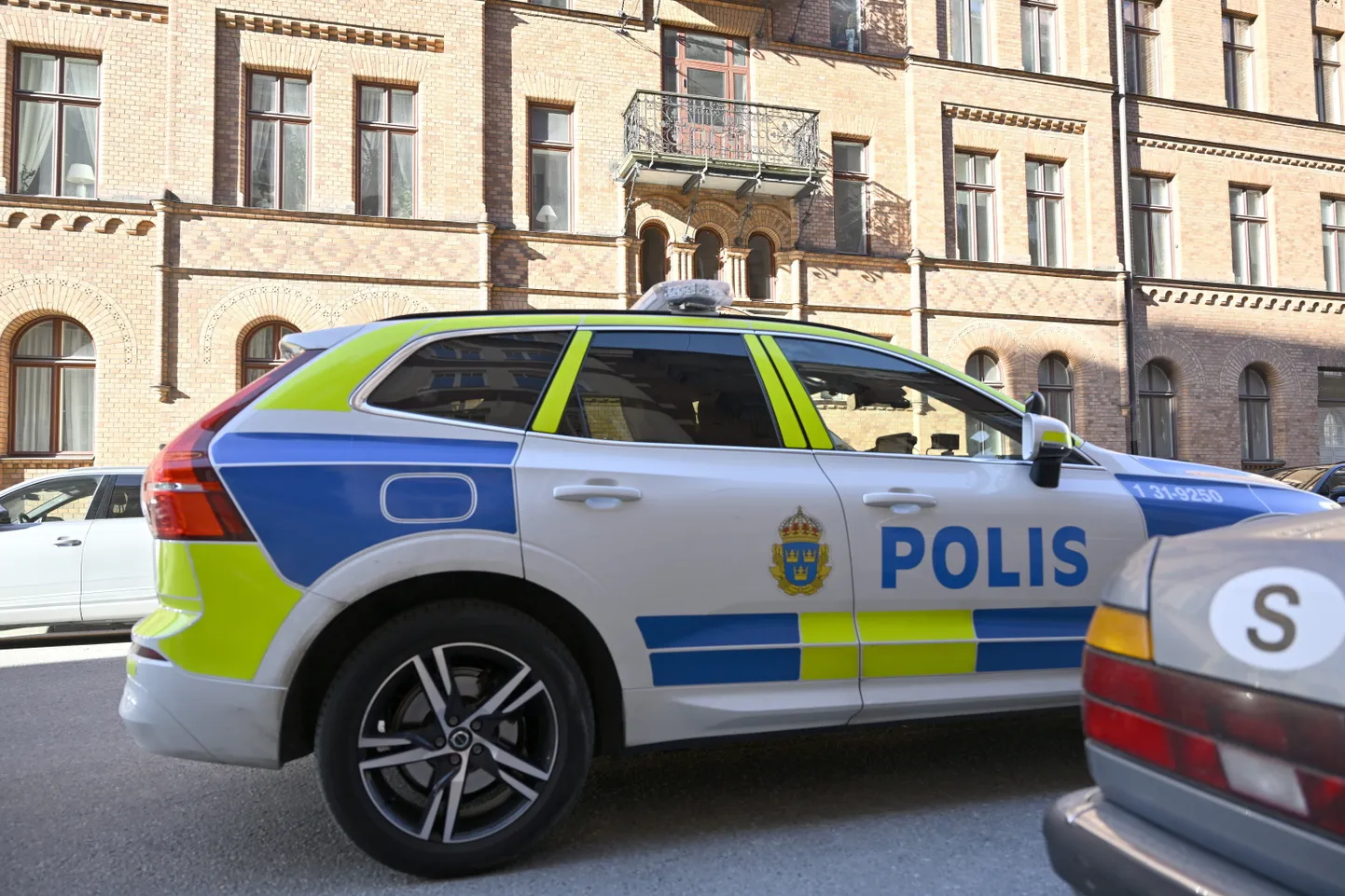 Politseiauto Stockholmis. Foto pole seotud kõnealuse juhtumiga.