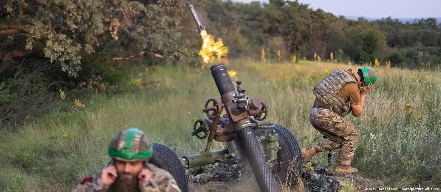 Украинские военные в районе Бахмута, июль 2023 года