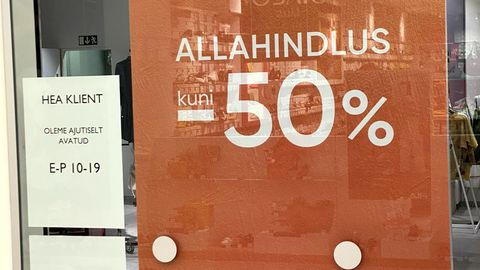Kristiine keskuse kliendid säilitasid kaine mõistuse