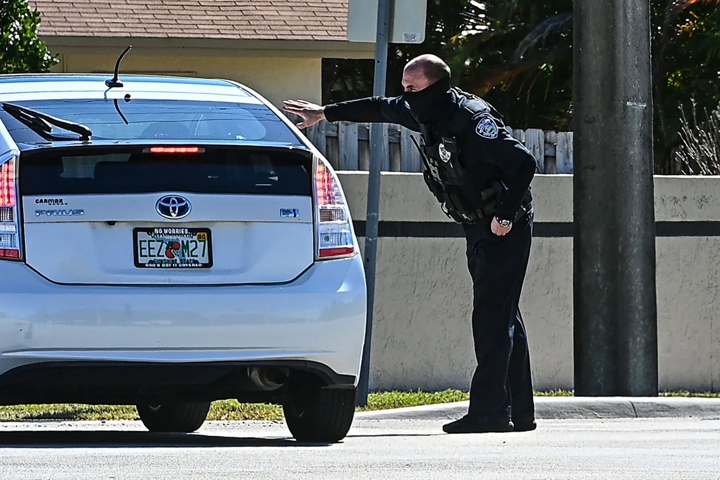 Florida politseinik. Pilt on illustratiivne