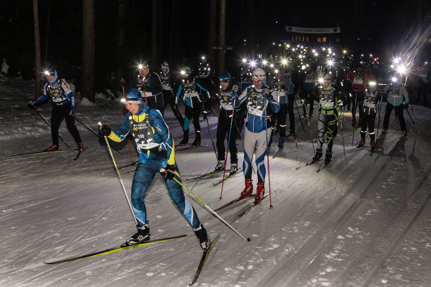 Alutaguse maratoni programm algab reede, 9. veebruari õhtul öömaratoniga, millel on korduvalt osalenud ka president Kersti Kaljulaid.