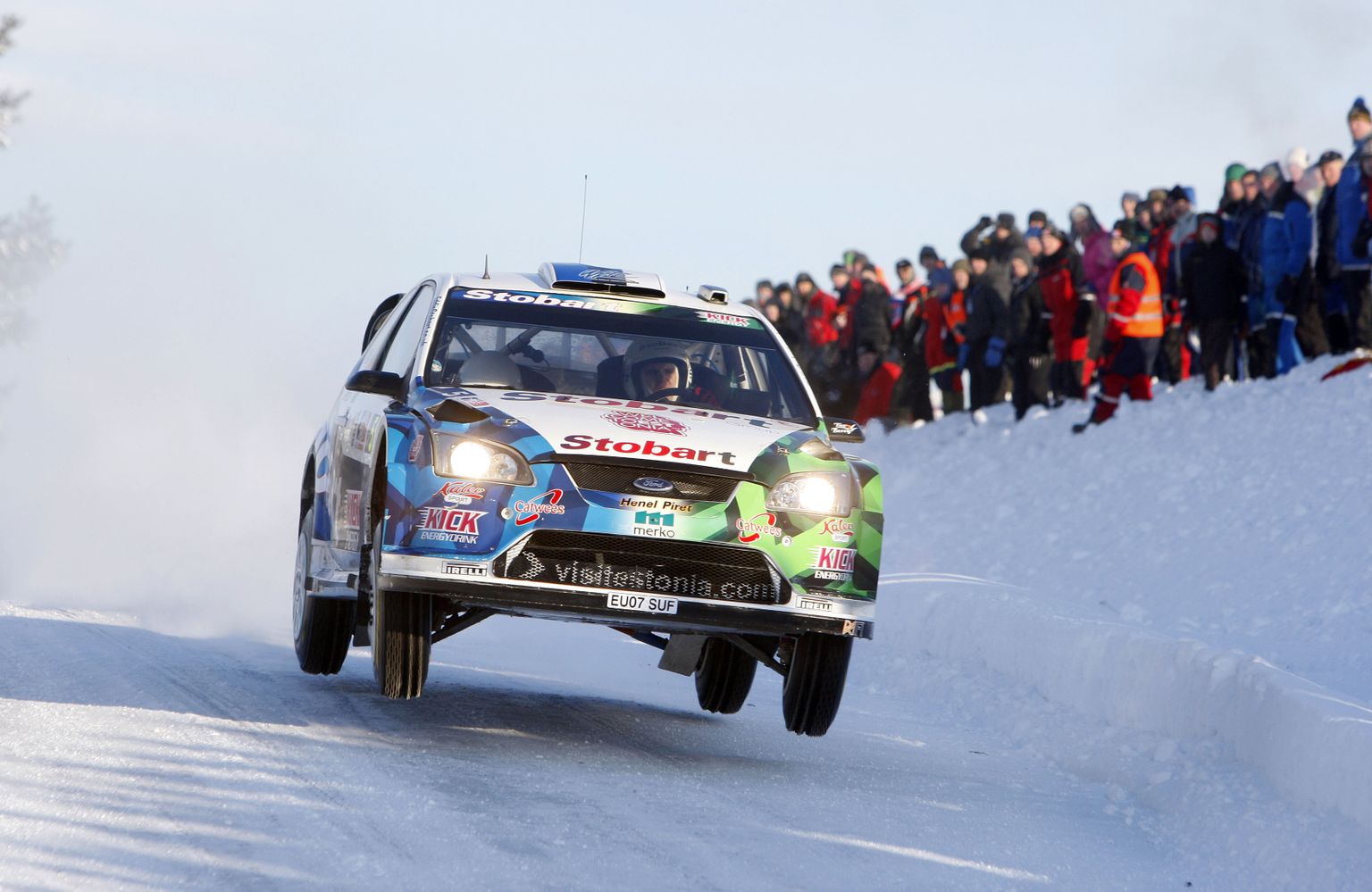 Urmo Aava 2009. aastal Norra MM-rallil, mis jäi tema karjääri viimaseks stardiks WRC-sarjas.