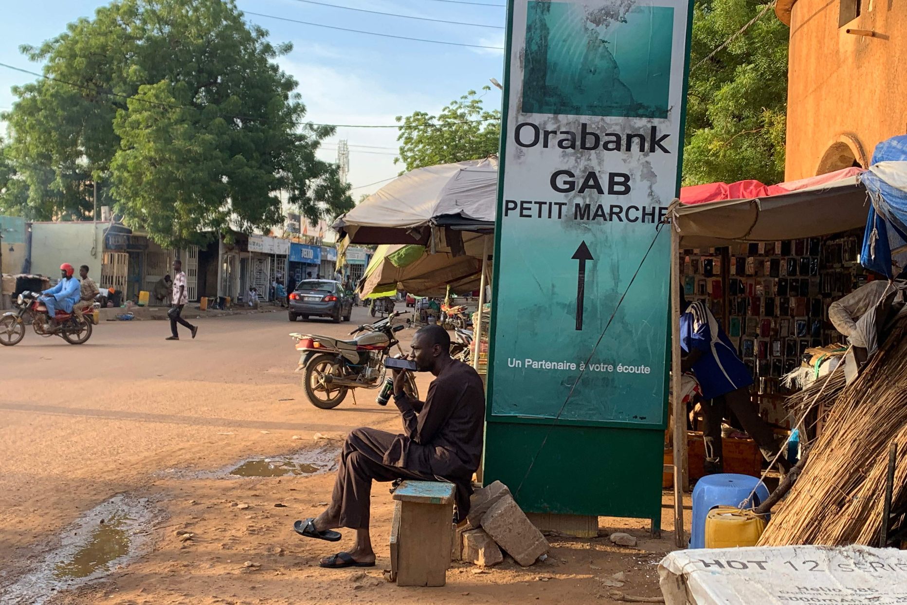 Kaader Niamey tänavatelt.