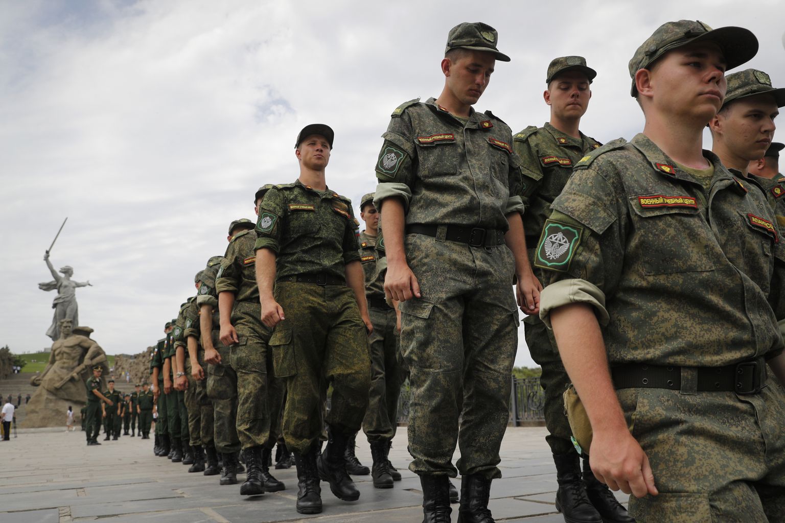 Российские солдаты.
