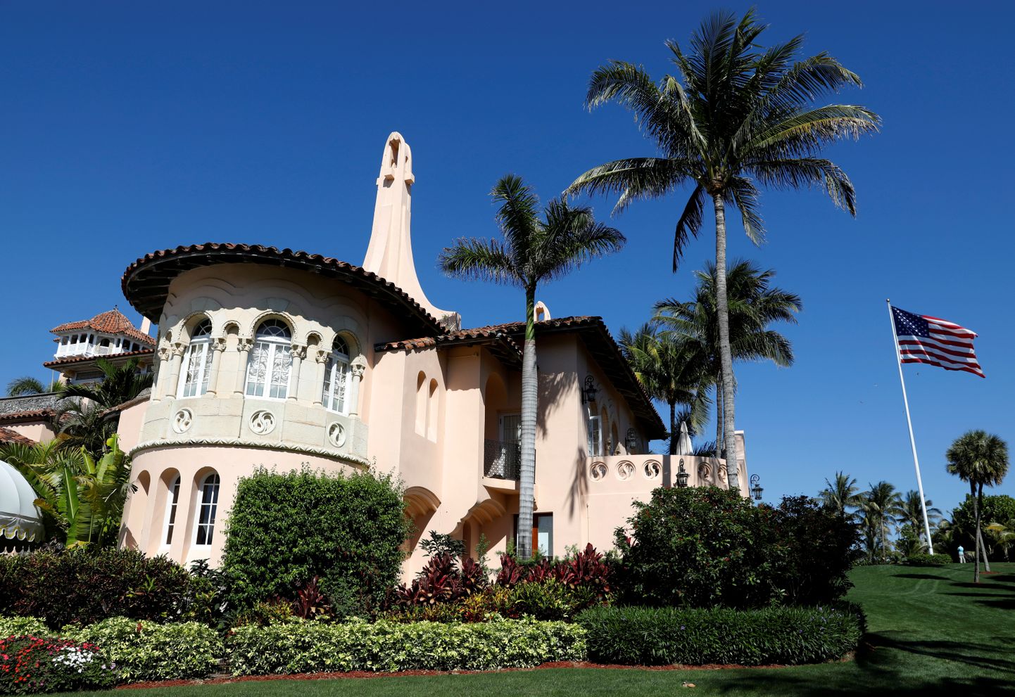 Donald Trumpi Mar-a-Lago villa Floridas Palm Beachis