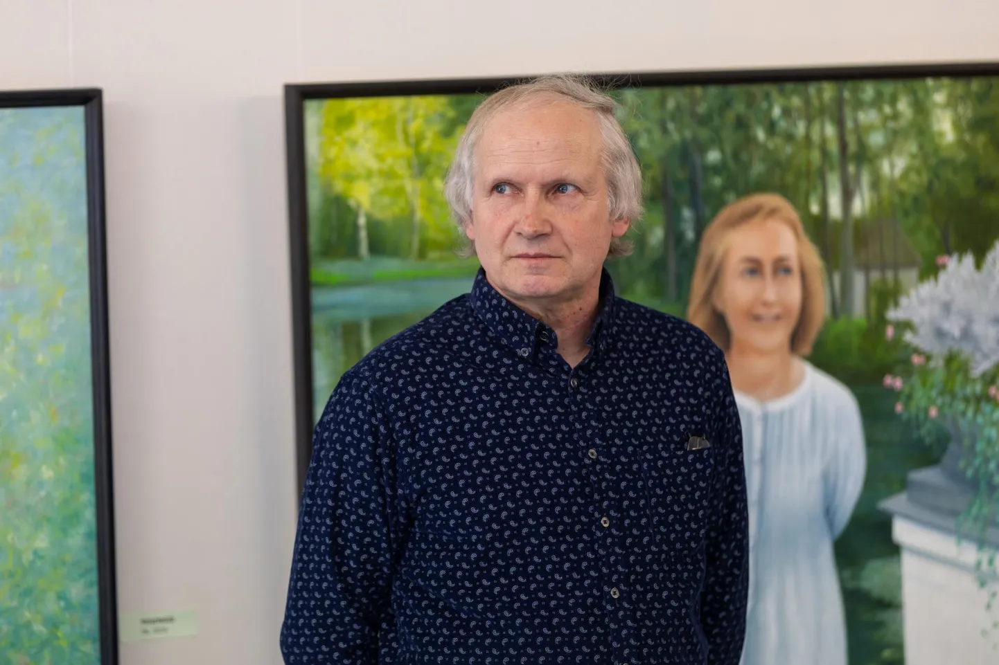 Ivo Ridalaan ja abikaasa Mare maalil “Suveõhtu Sagadis”.