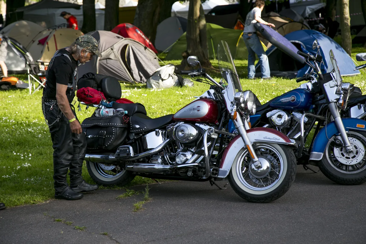 Tallinas toimunud Harley-Davidson Föderatsiooni liikmete kokkutulek.