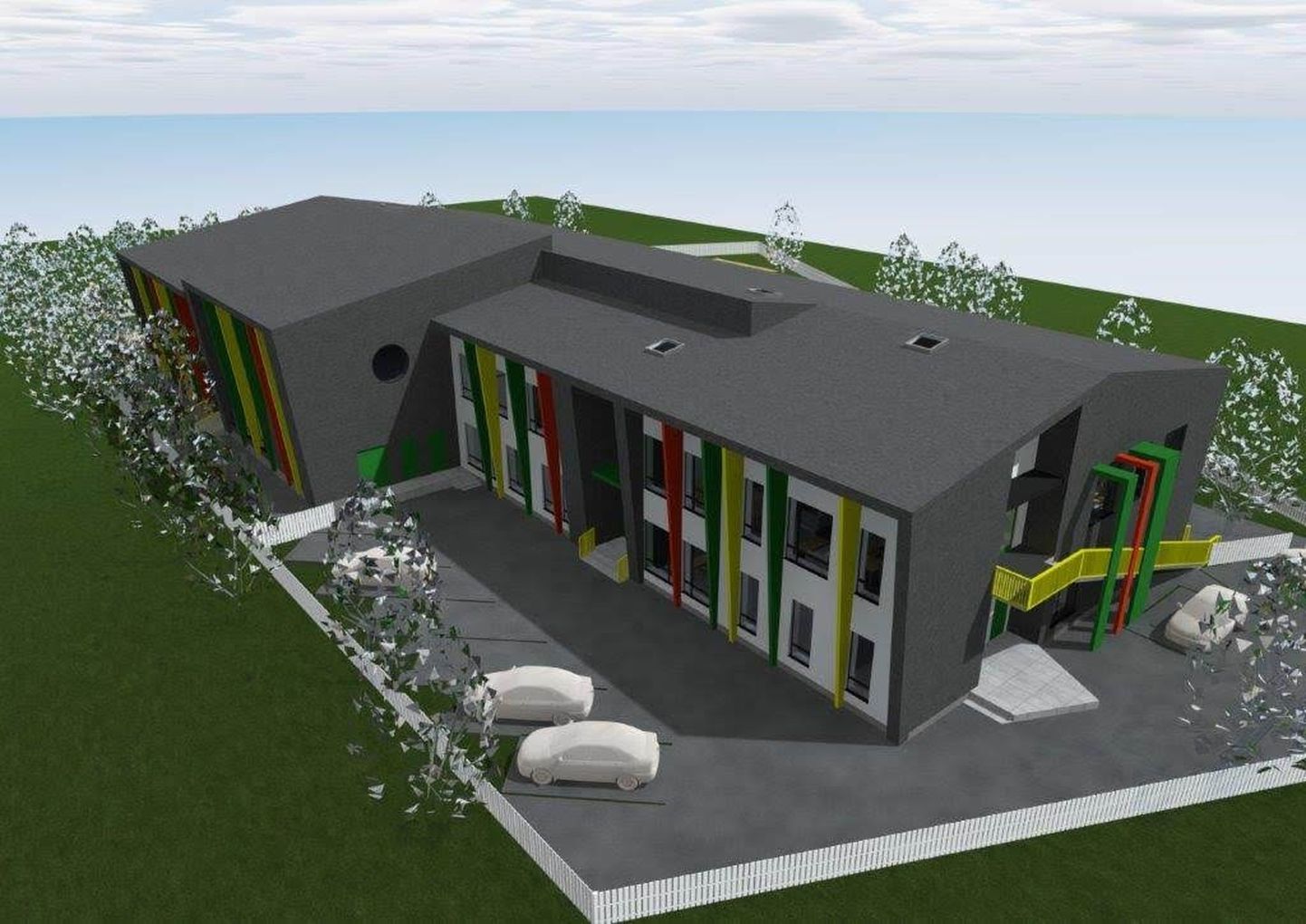 Так будет выглядеть новый детский сад в Кейла.