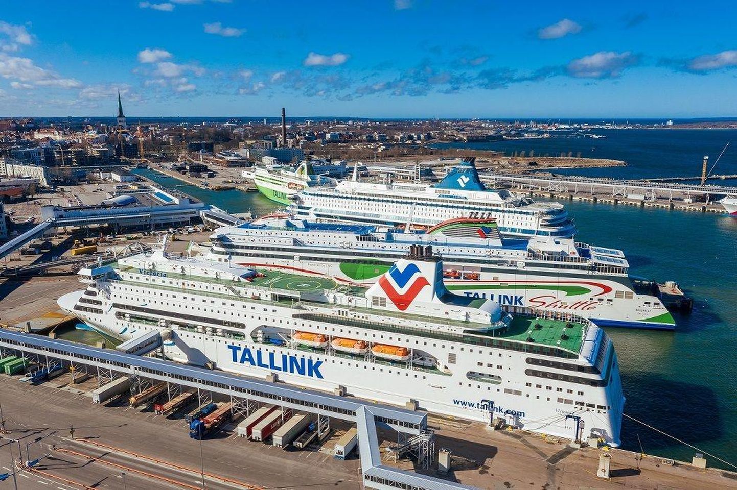 Tallink said that the results are hardly surprising as the global health and economic crisis cut its number of passengers by 62 percent compared to 2019.