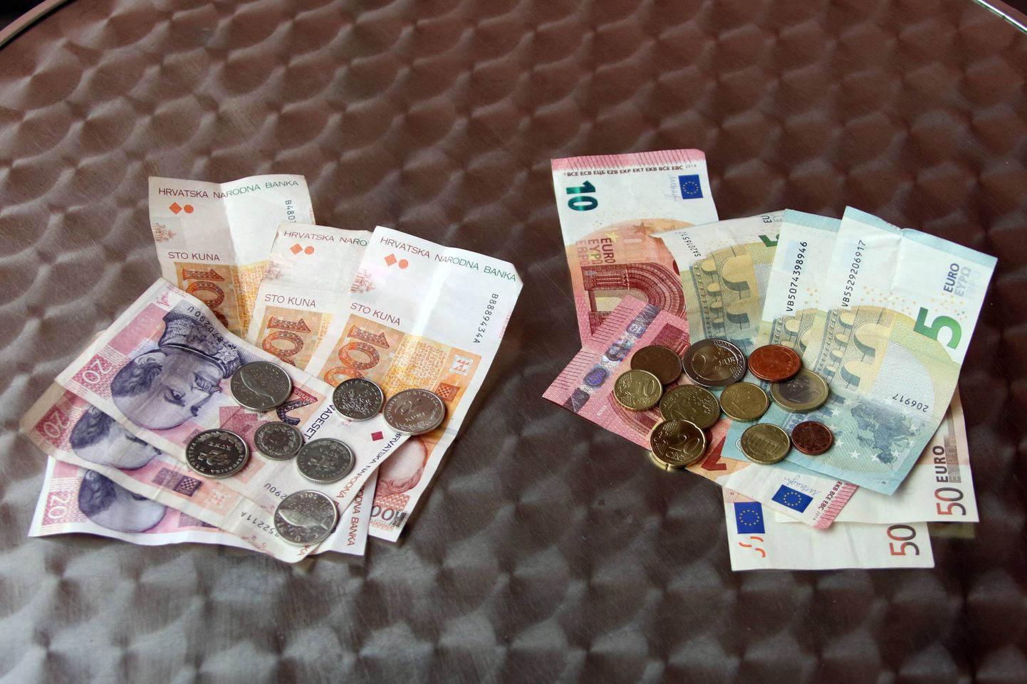Horvaatia kuna ja euro