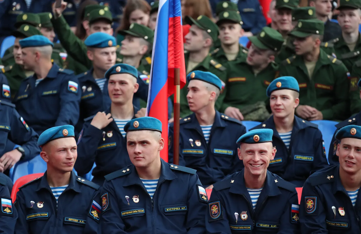 Venemaa sõjaväelased.