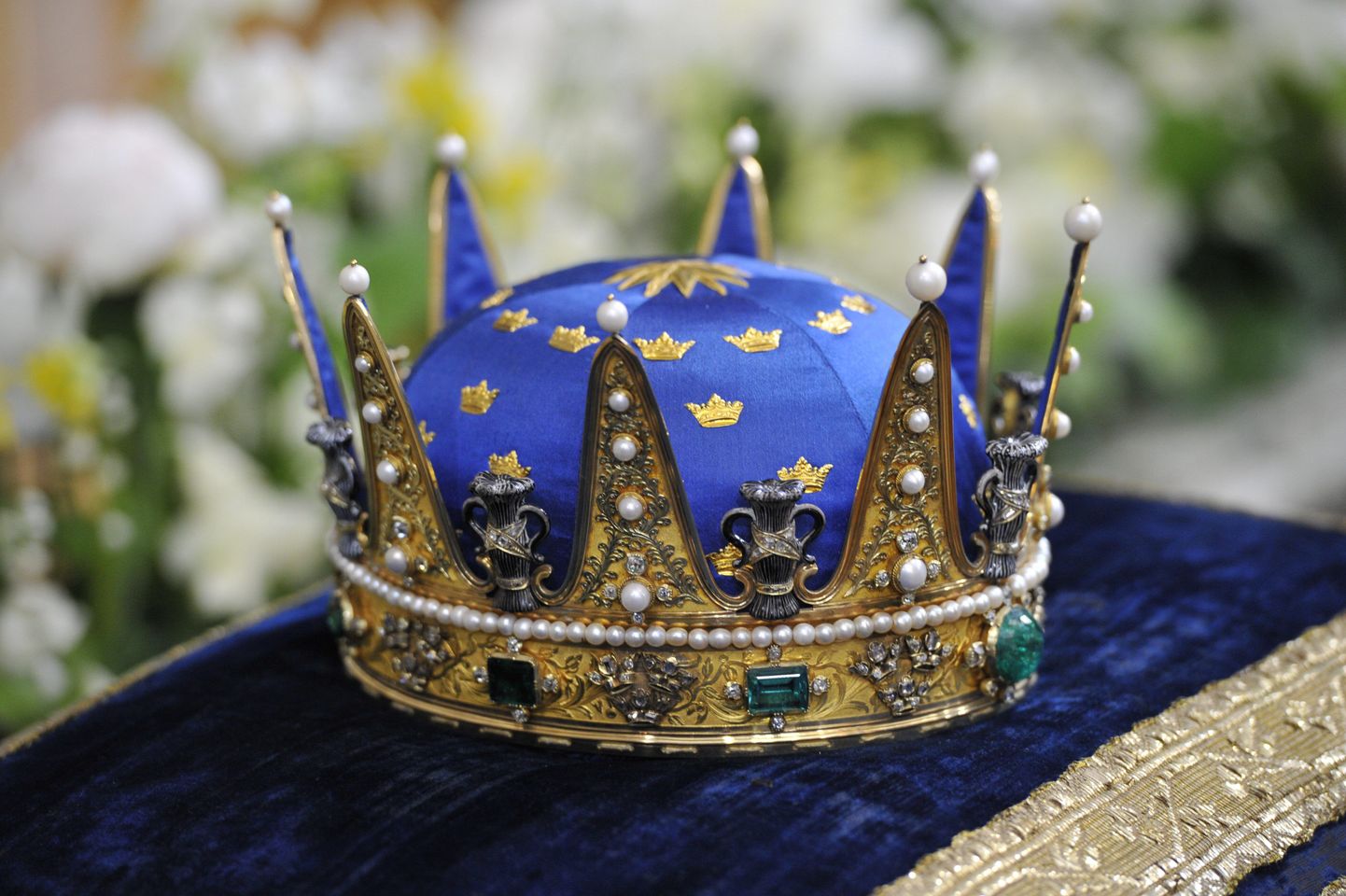 Printsess Estelle`i ristimisel kasutatav kroon