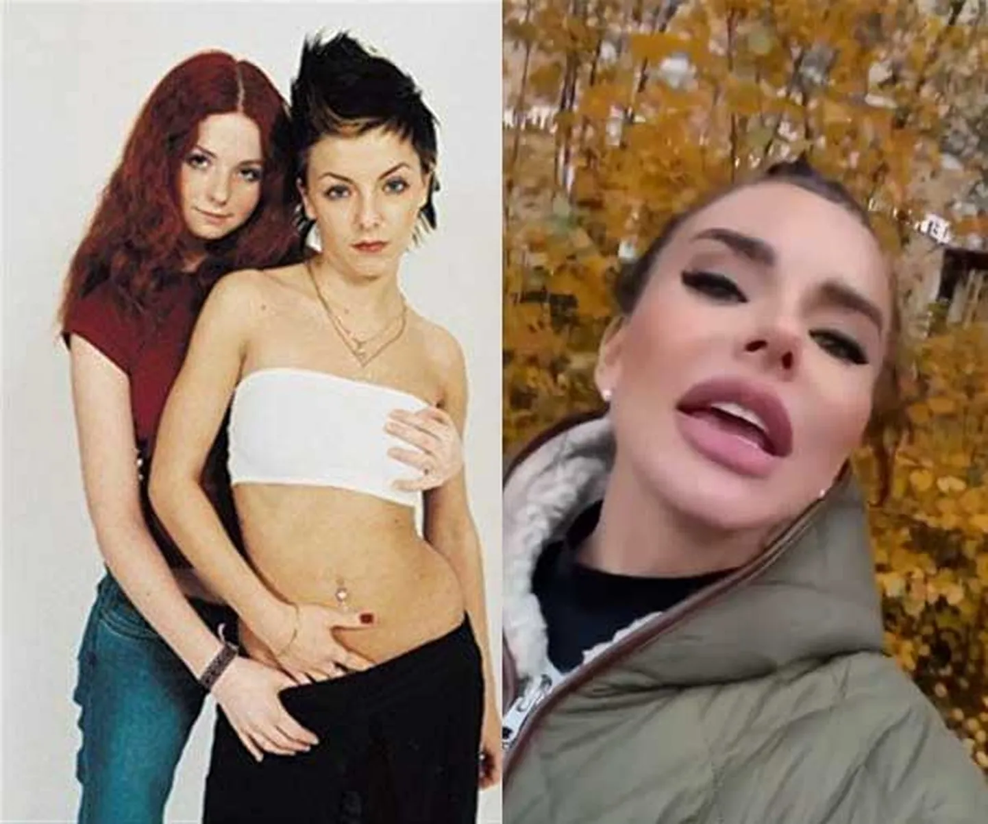 Duets "t.A.T.u." un Jūlija Volkova mūsdienās
