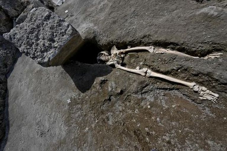 Pompeist leitud meheskelett