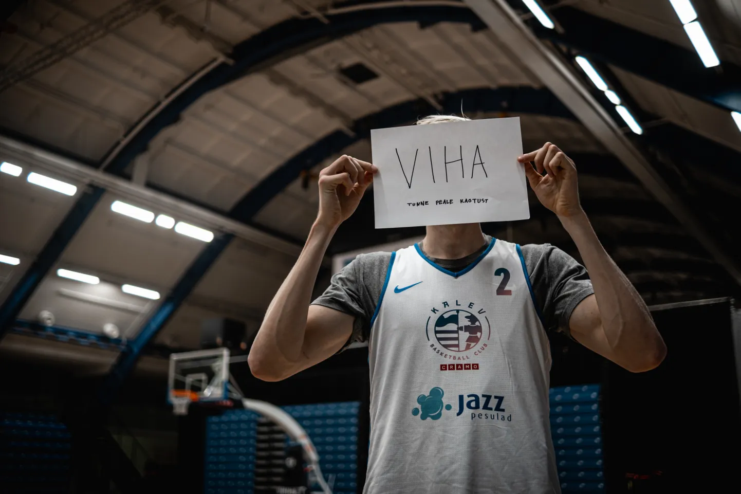 Kampaania „Pääse maski lõksust!“ sai alguse eilsel BC Kalev/Cramo ja VEF Riga mängul.