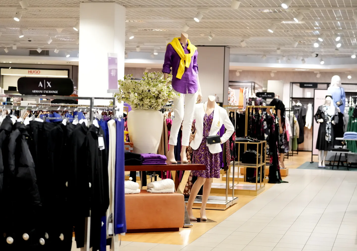 Universālveikala "Stockmann" telpas.