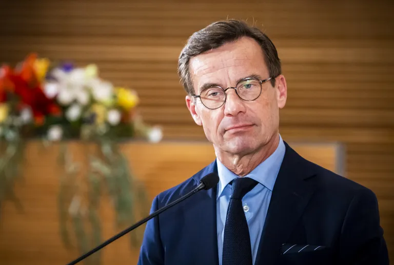 Премьер-министр Швеции с 18 октября 2022 года Ульф Кристерссон.