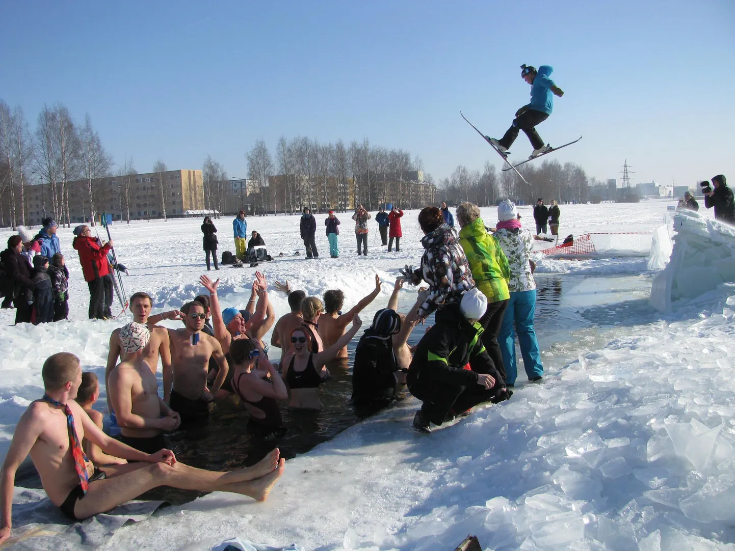 Talisuplejate mullune paraad vabariigi aastapäeval.