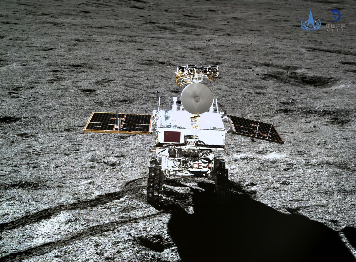 Hiina kukgur Yutu-2 jõudis Kuu tagumisele poolele 2019. aasta jaanuaris
