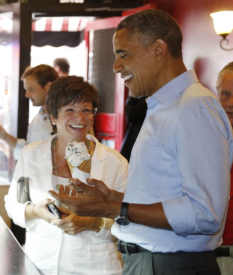 Barack Obama ja Valerie Jarrett
