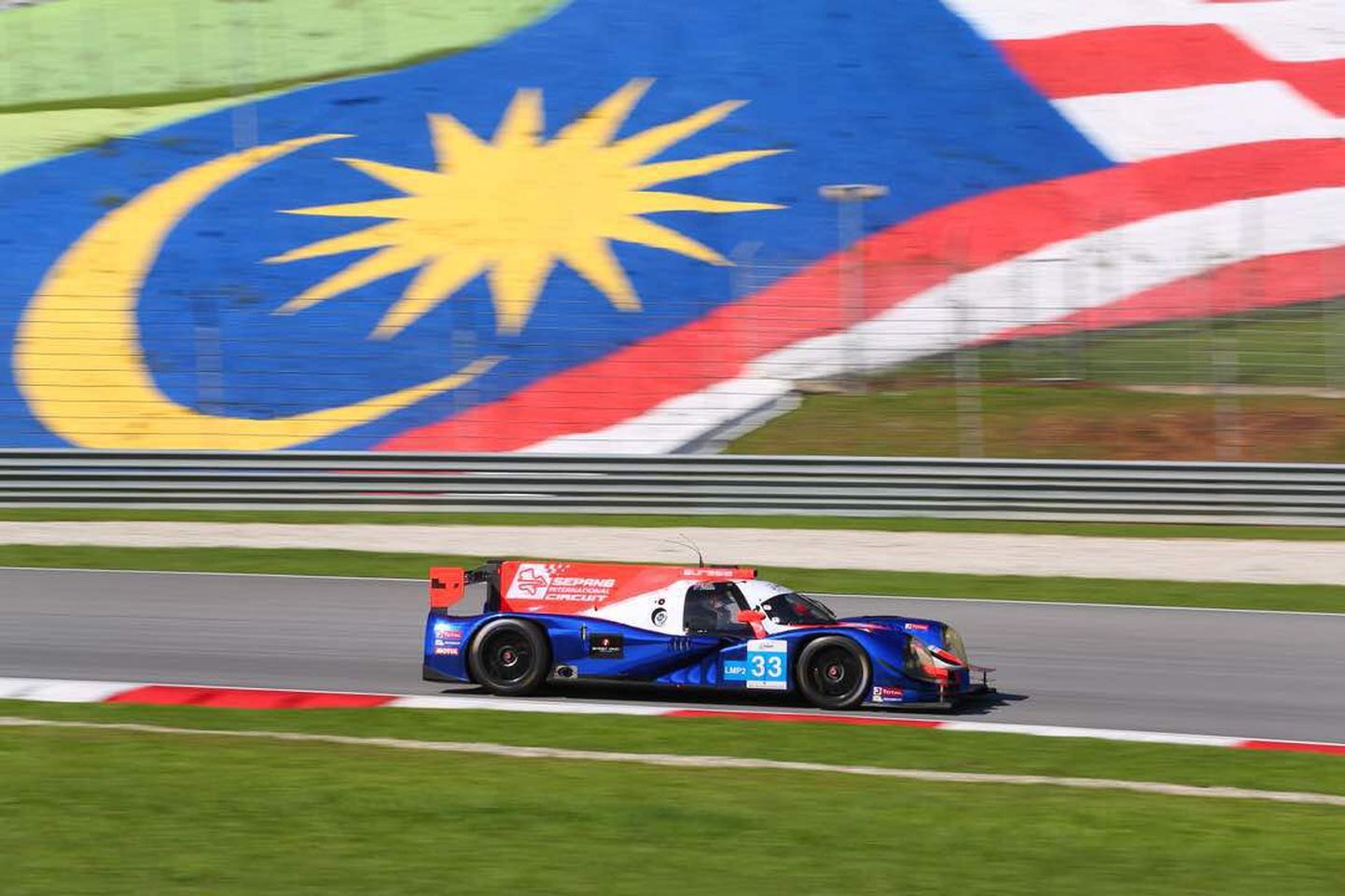 Marko Asmer Sepangi ringrajal LMP2 klassi võistkonna Eurasia Motorsport masinas.