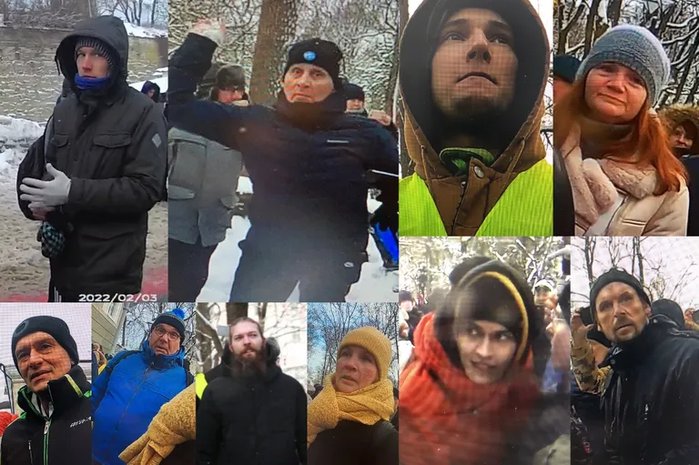 Politsei palub abi kümne inimese tuvastamiseks