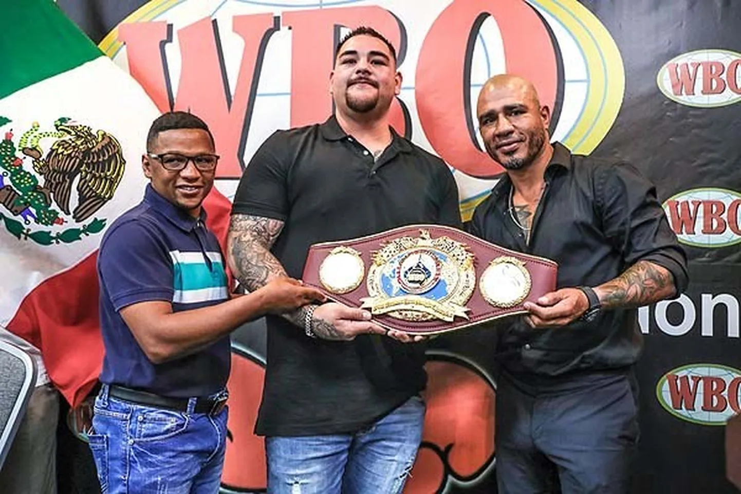 Andy Ruiz Jr teenitud vööga