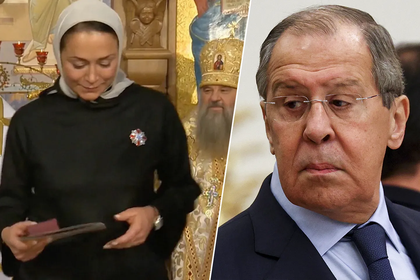 Светлана Полякова, Сергей Лавров