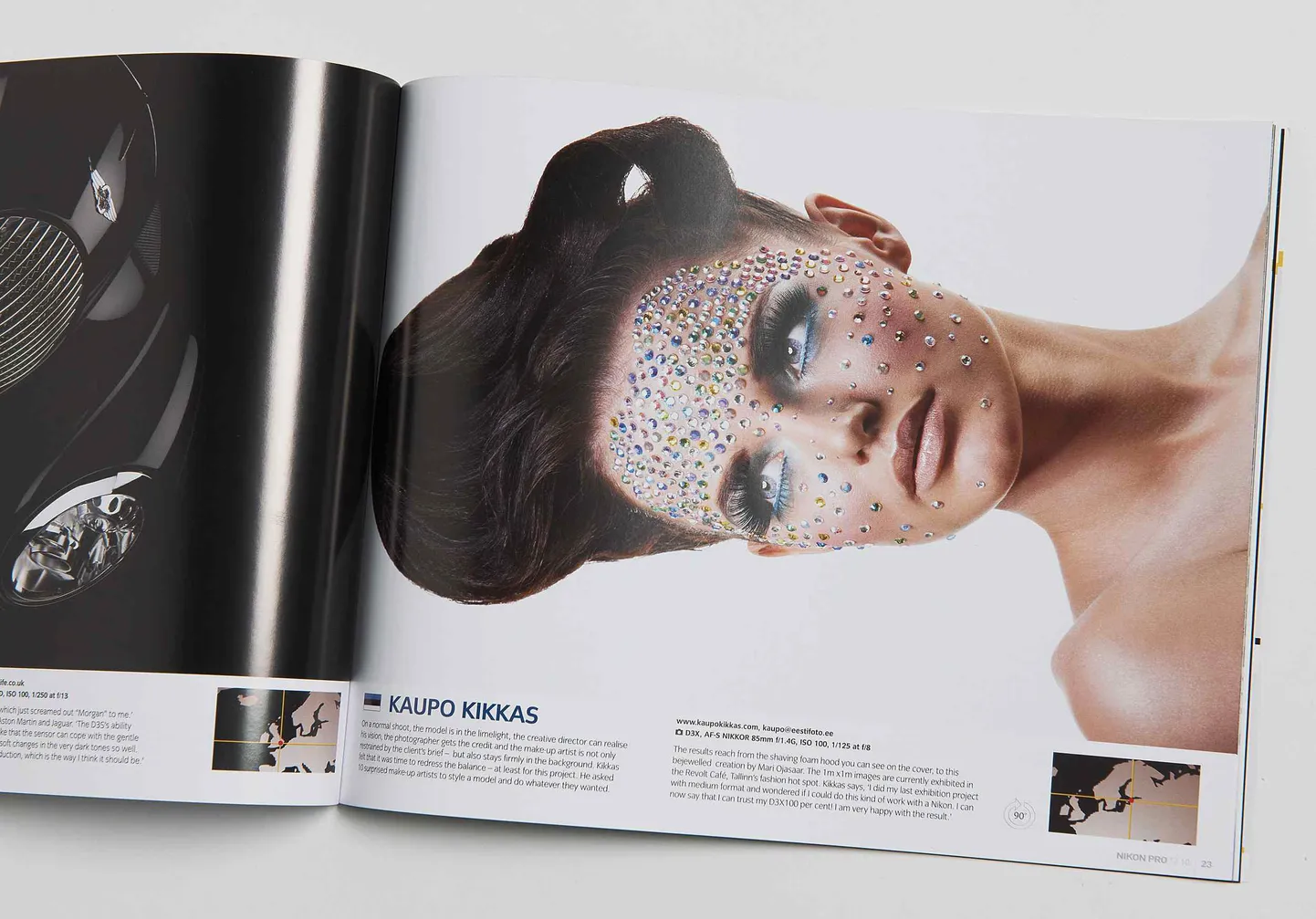 Nikon Pro Magazine avaldas oma  detsembrinumbris esmakordselt eestlase, Kaupo Kikkase tehtud foto