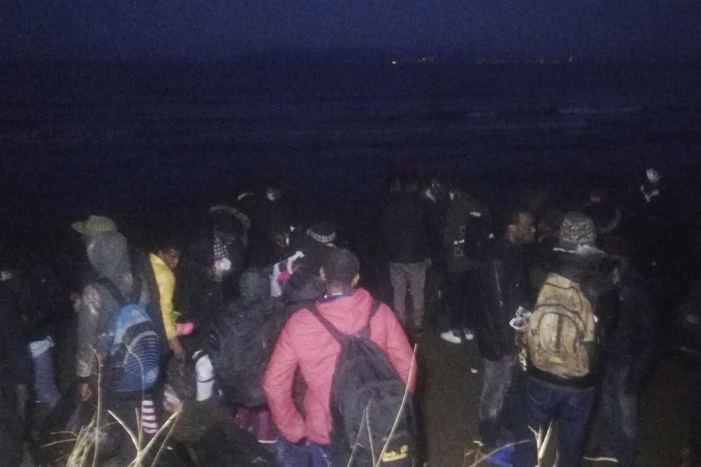 Migrandid teel Türgi-Kreeka piirile Edirnes 28. veebruarill 2020.