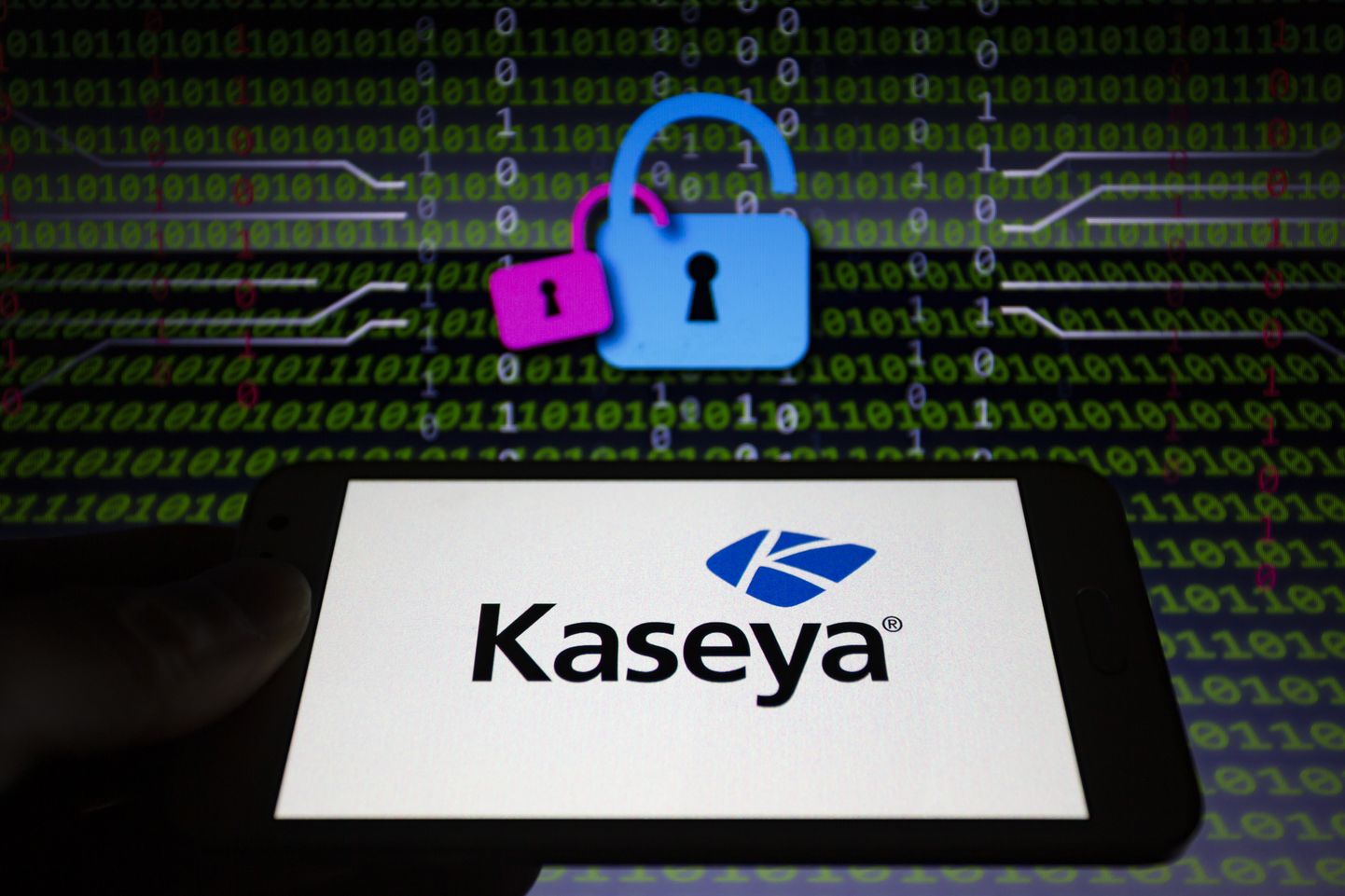 USA tarkvarafirma Kaseya logo.