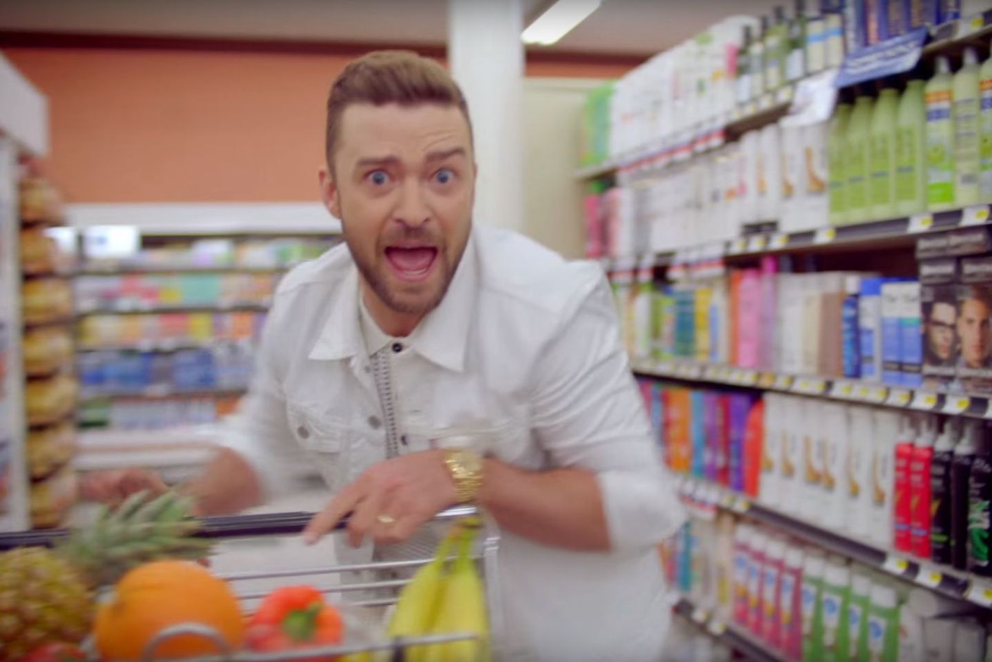 Justin Timberlake muusikavideos «Can't Stop The Feeling»