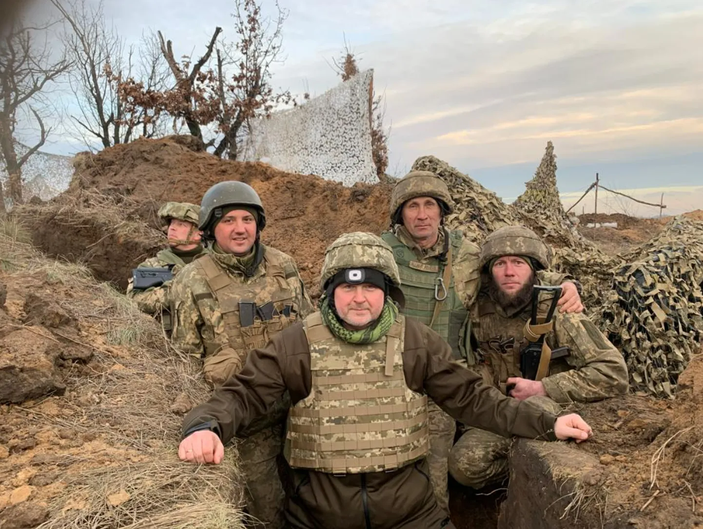 Riho Terras Ukrainas rindejoonel.