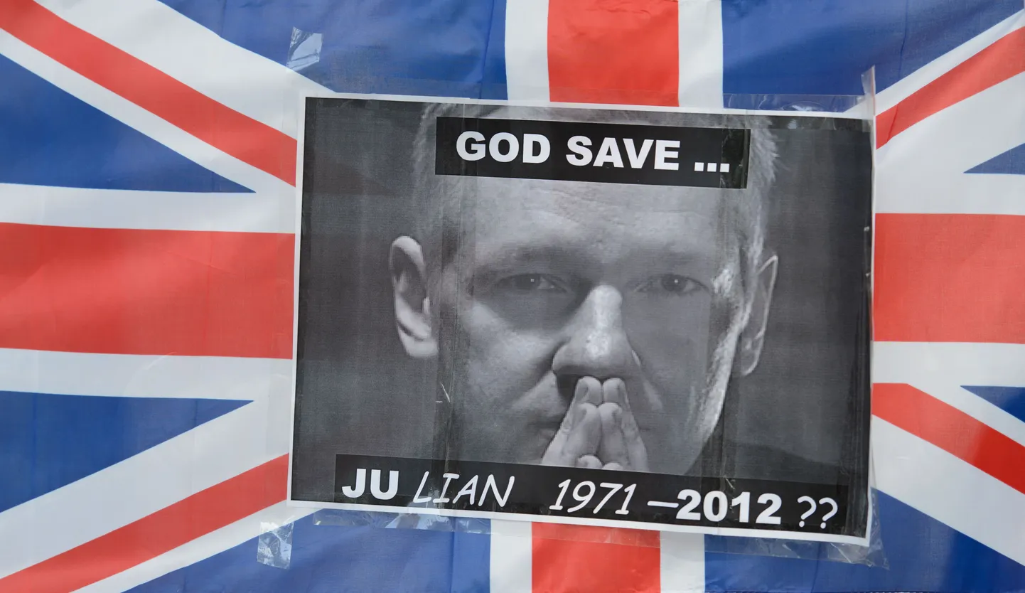 Julian Assange`i pilt