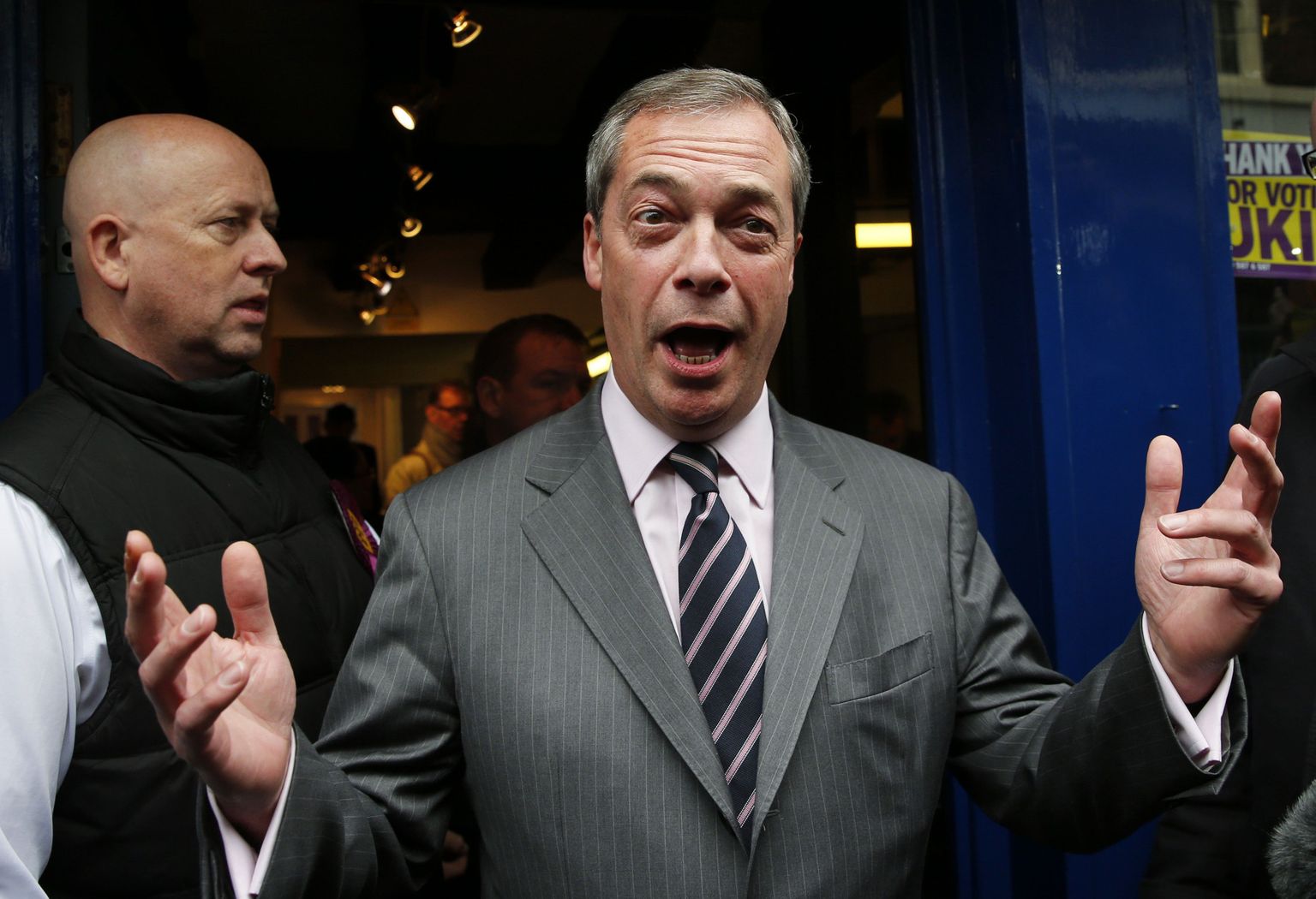 Briti Iseseisvuspartei juht Nigel Farage