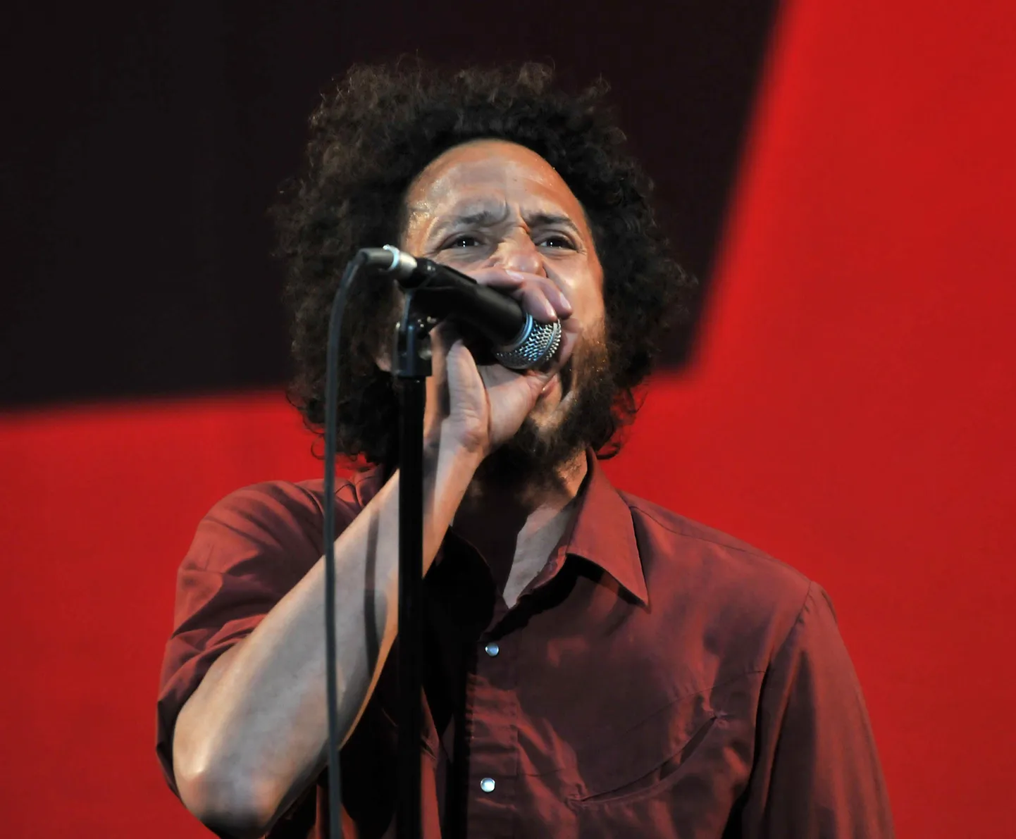 Zack de la Rocha ansamblist Rage Against the Machine