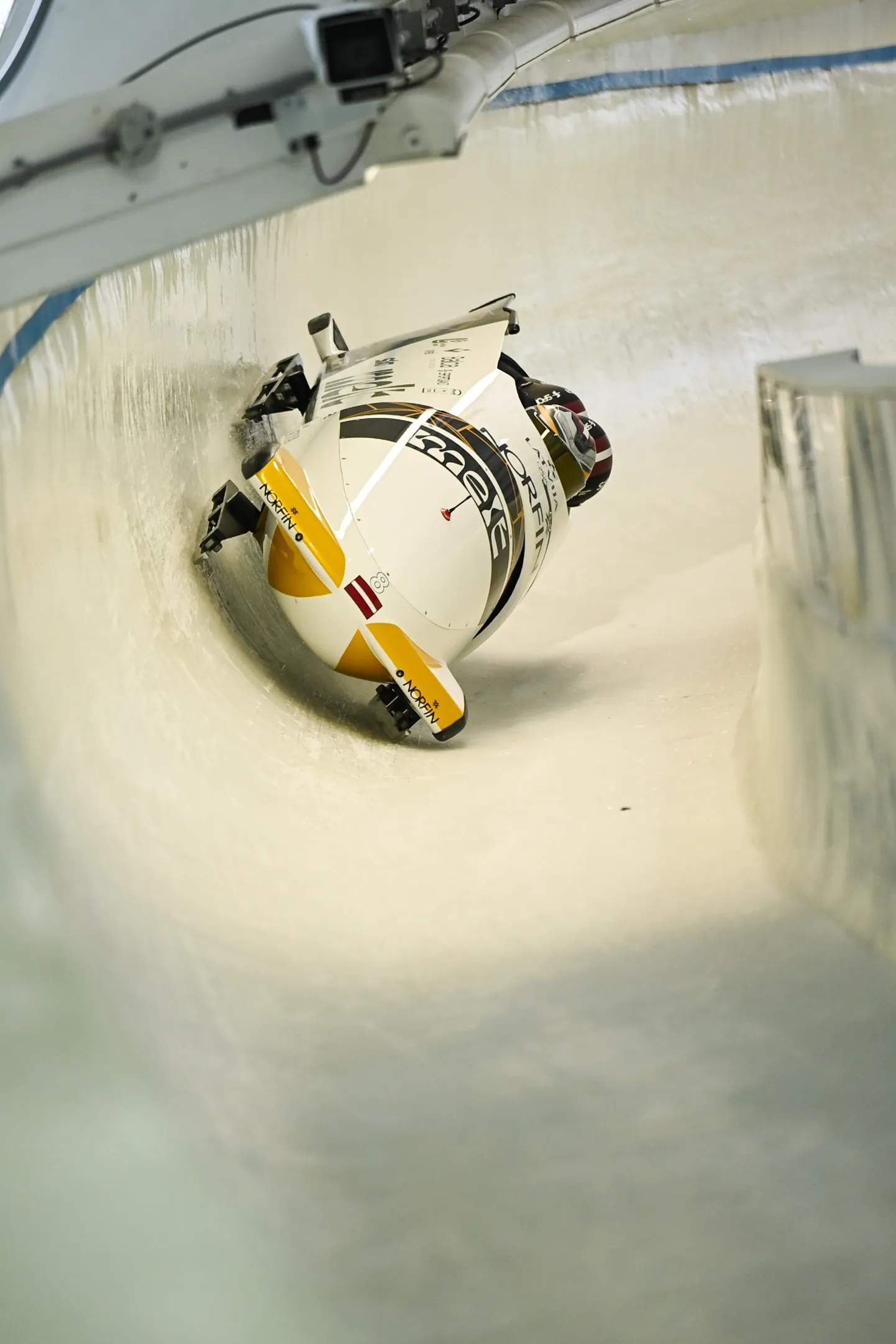 Latvijas bobsleja četrinieku ekipāža (pilots Jēkabs Kalenda)