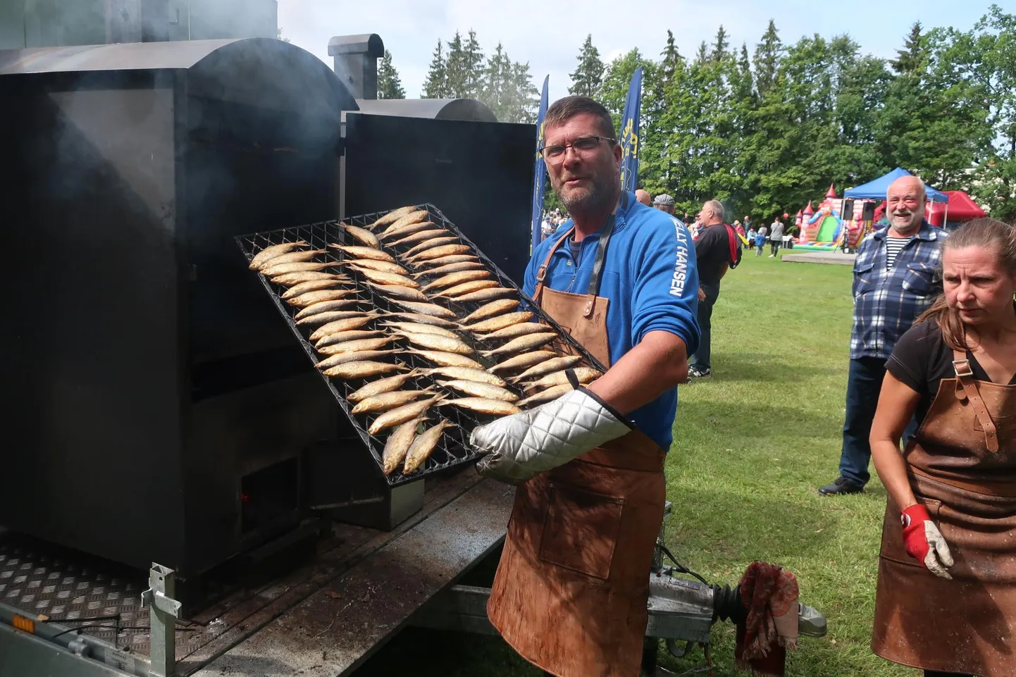 Taavi Vogti suitsutusrekord on 500 kilo päevas.