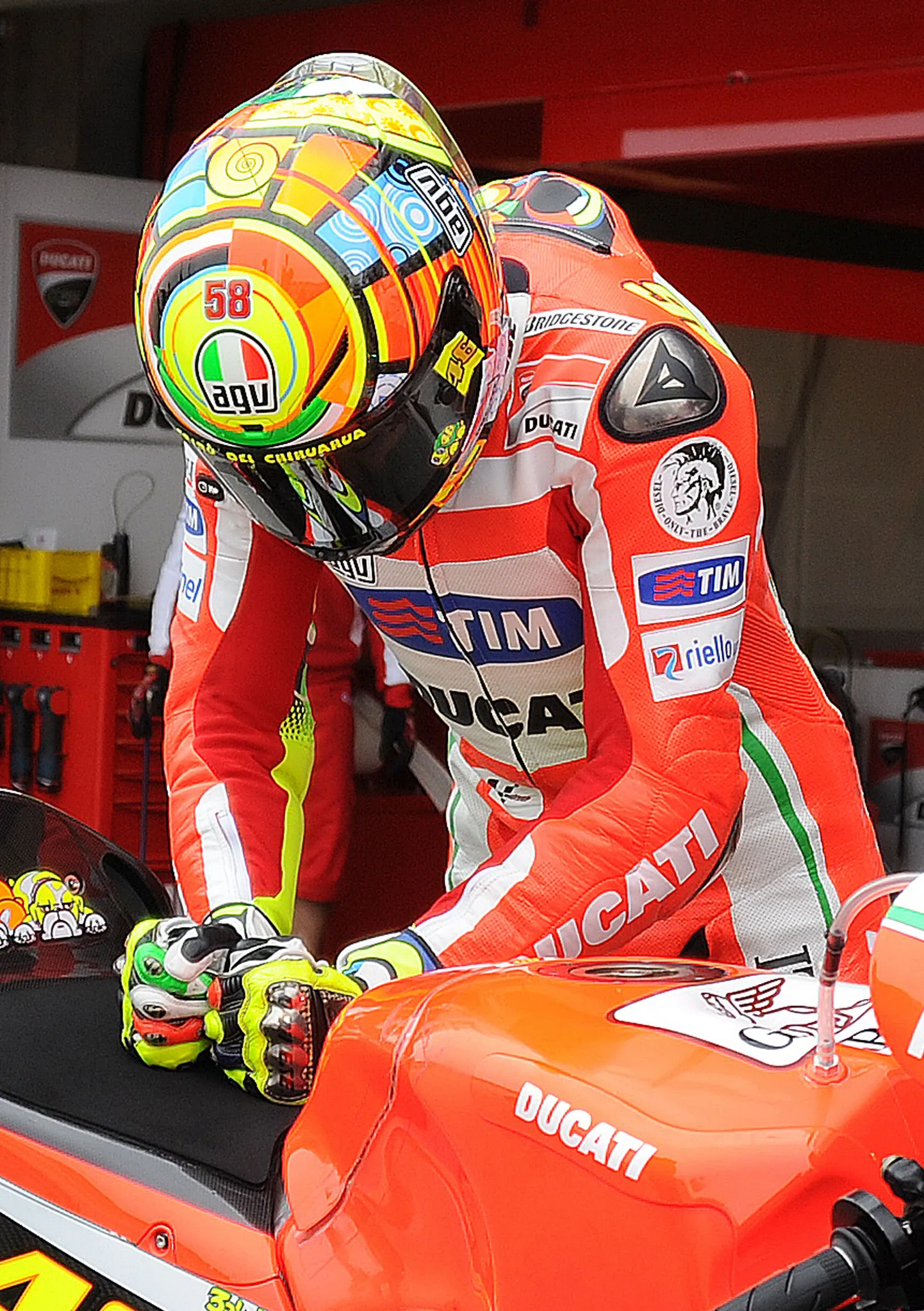 Valentino Rossi.