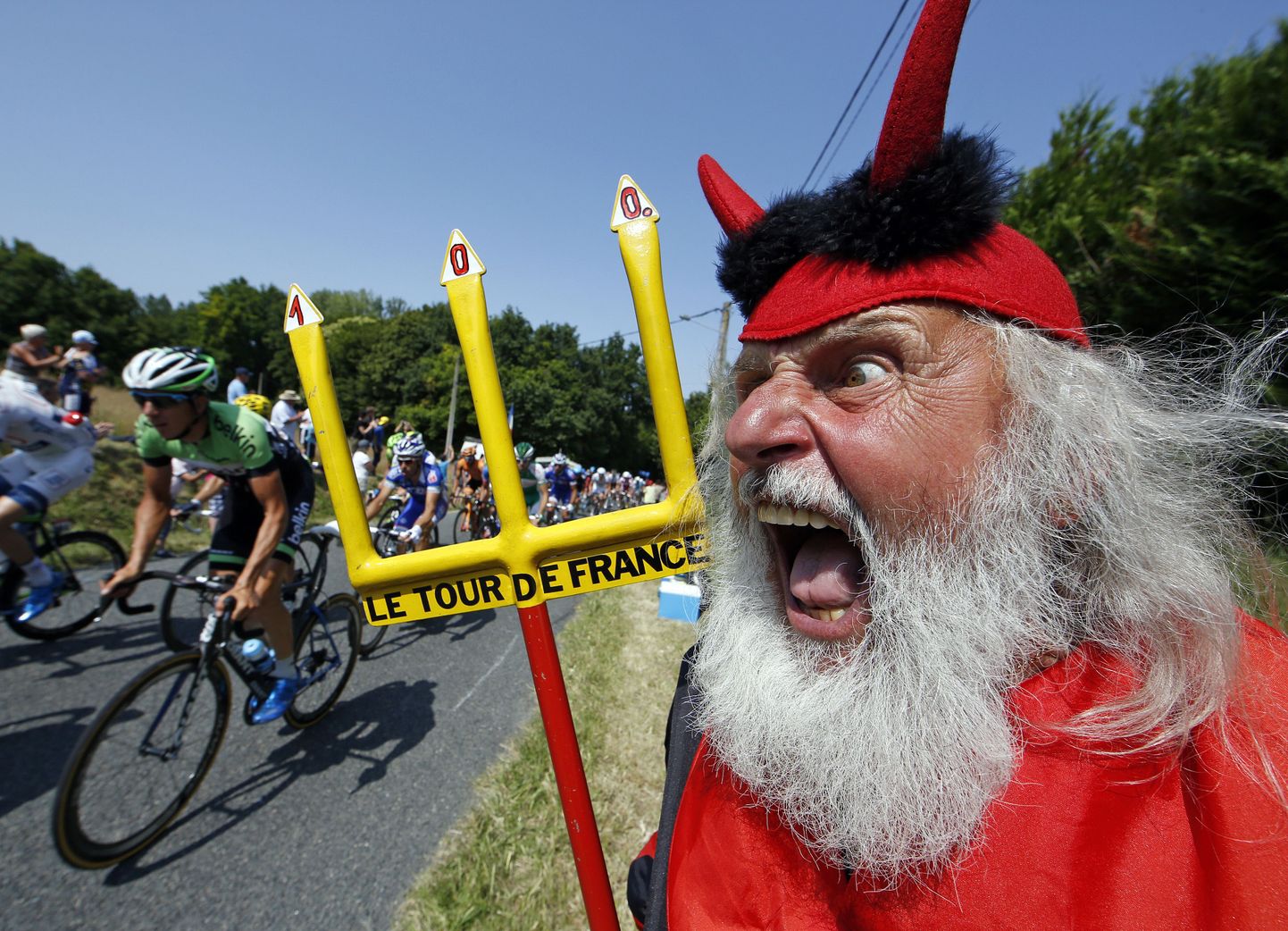Kahtlemata kõige kuulsam fänn on Didi Senft, kes ma kuradikostüümis käinud igal Tour de France'il aastast 1993.
