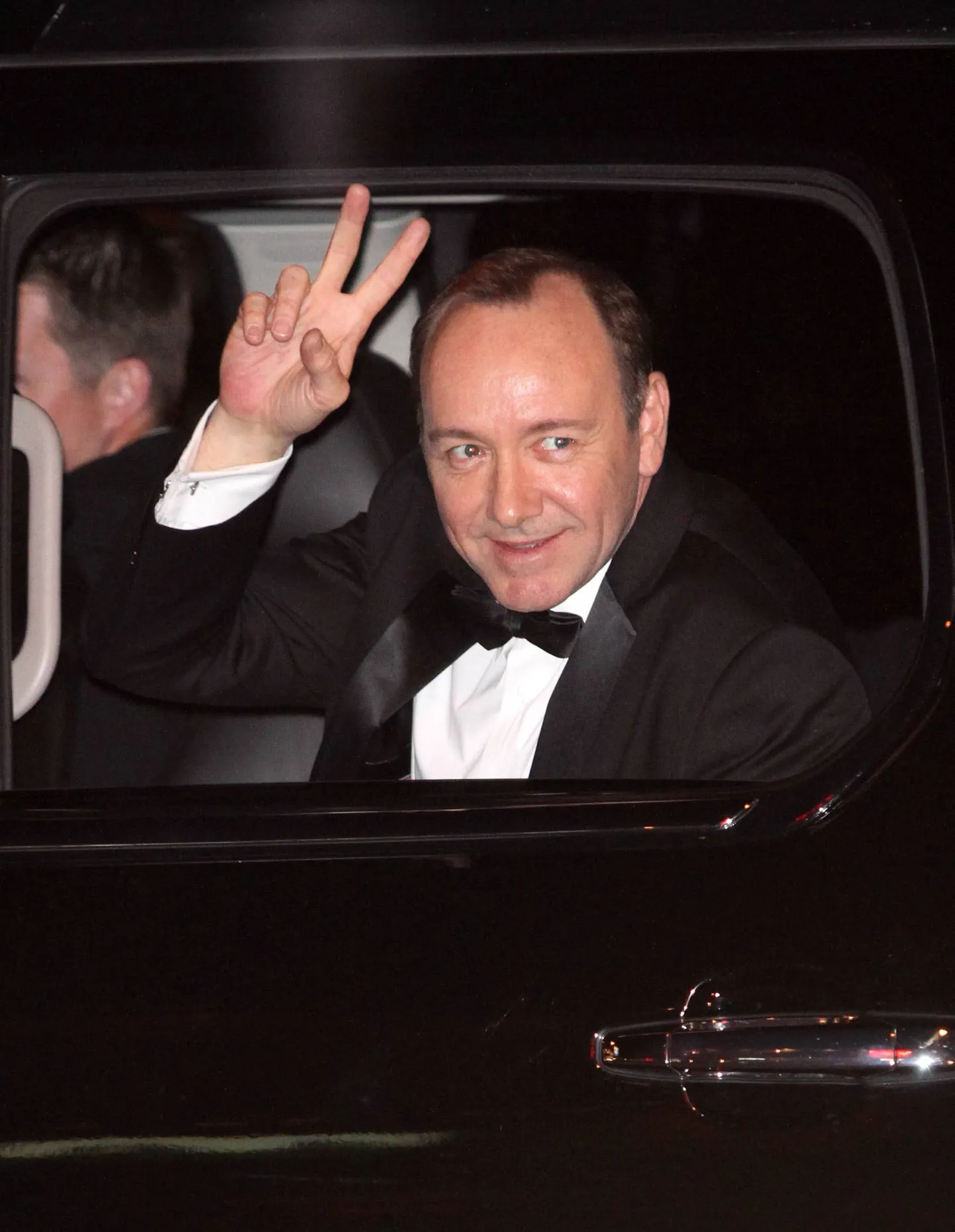 Kevin Spacey saabumas 27. veebruaril 2011 Vanity Fairi Oscari peole