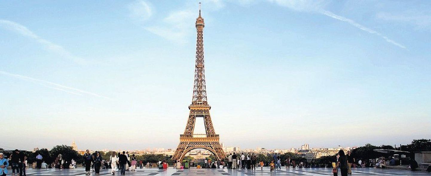 118 aastat tagasi uskumatuna tundunu on saanud tõeks: raudne Eiffeli torn on kujunenud romantikute linnas Pariisis turistide meelispaigaks.