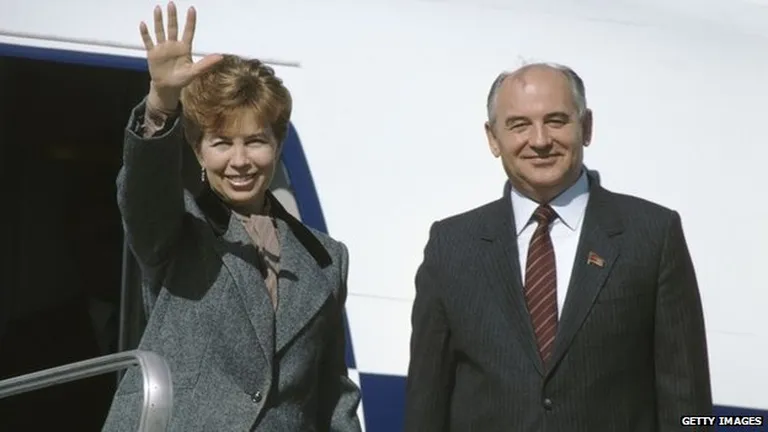 Раиса и Михаил Горбачев