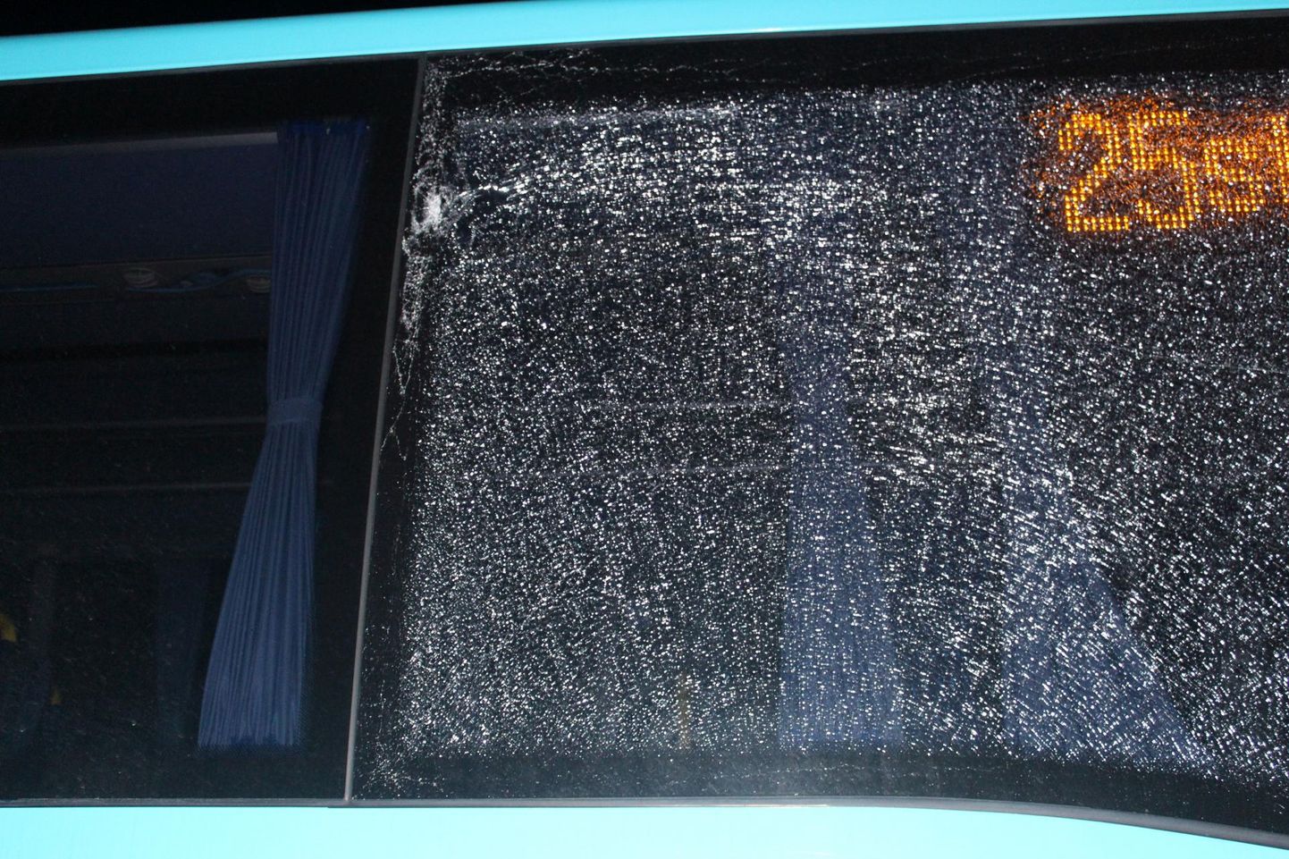 Holstres visati varahommikul liinibussil aken puruks.