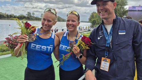 Töö kõrvalt tippspordis: Doris Meinbek sõudis end Euroopa pronksini